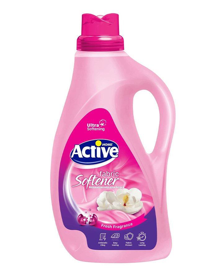 Լվացքի հեղուկ, կոնդիցիոներով Pink (վարդագույն) «Active» 2500 մլ