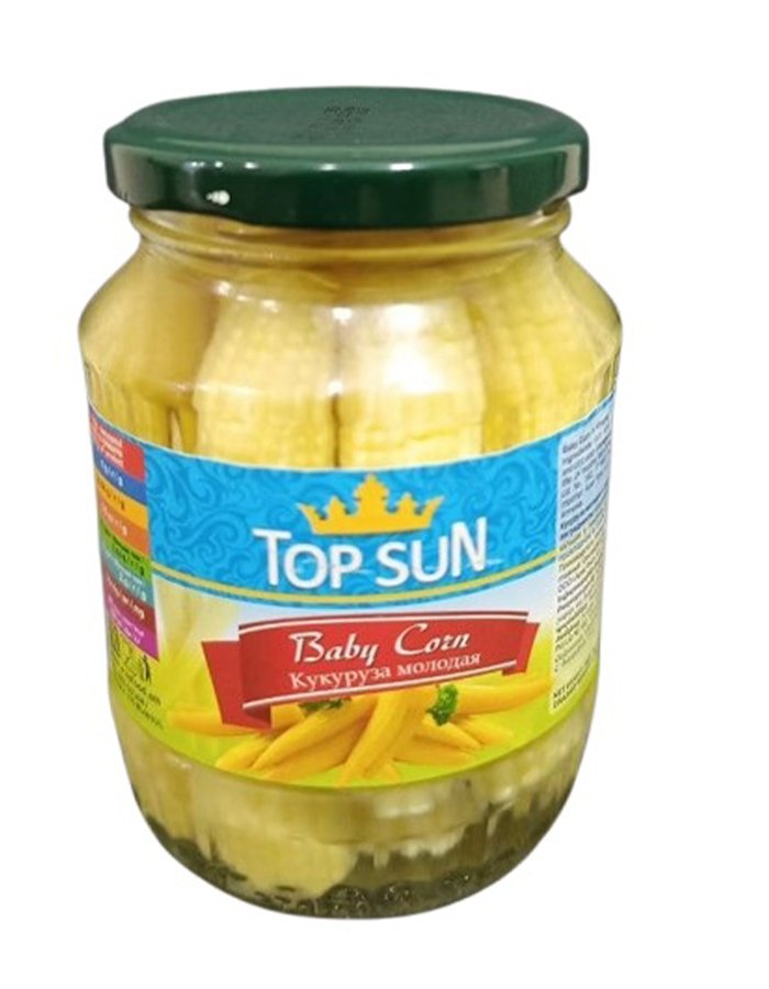Մարինացված Մանուկ Եգիպտացորեն 340 գ | Top Sun