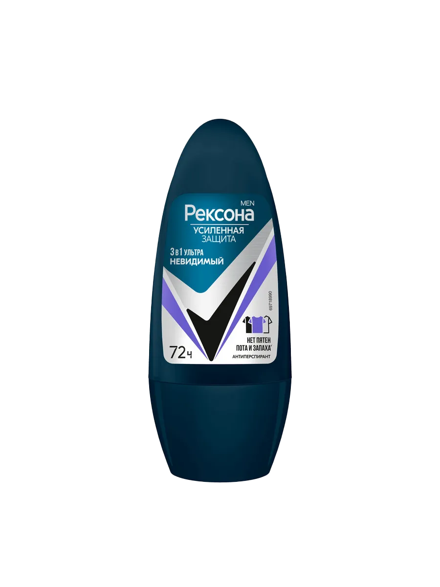 Rexona men ռոլ-օն(2721)հակաքրտահոսքային ուլտրա անտեսանելի 50 ml*6 հատ