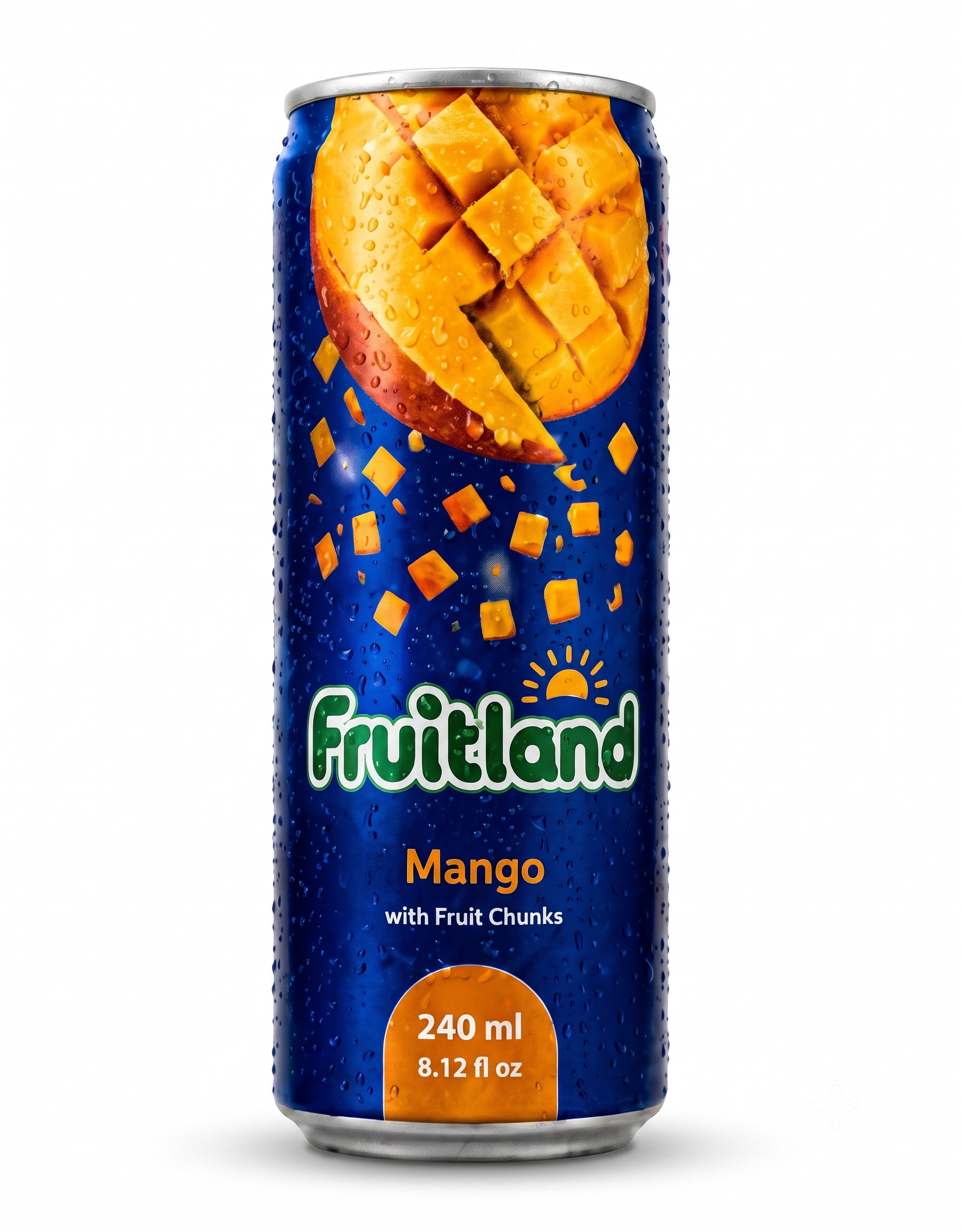 Մանգո Հյութ Հետ Մրգային Հատ Fruitland 240 մլ.