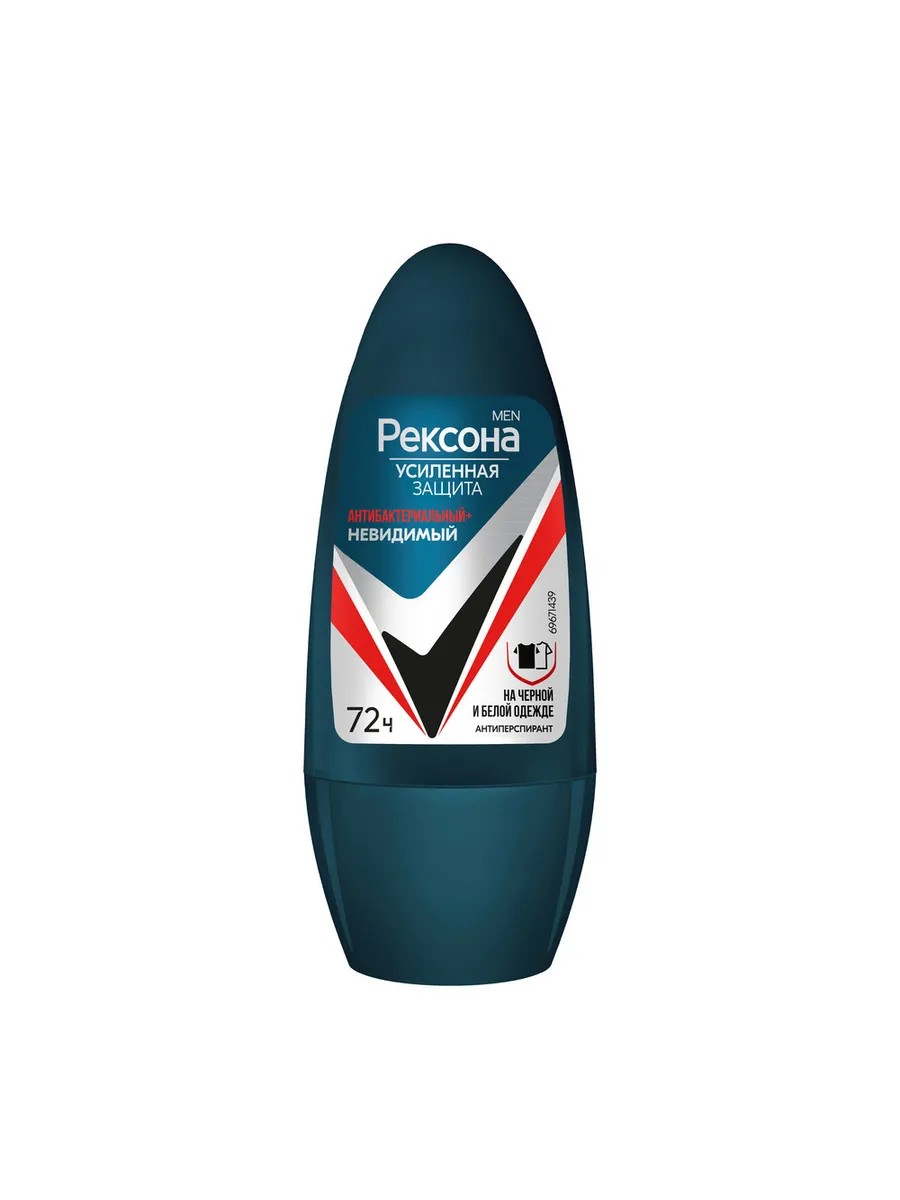 Ռոլ-օն Դեզոդորանտ Rexona men, Հակամանրէային Անտեսանելի Տիտան 50 մլ.