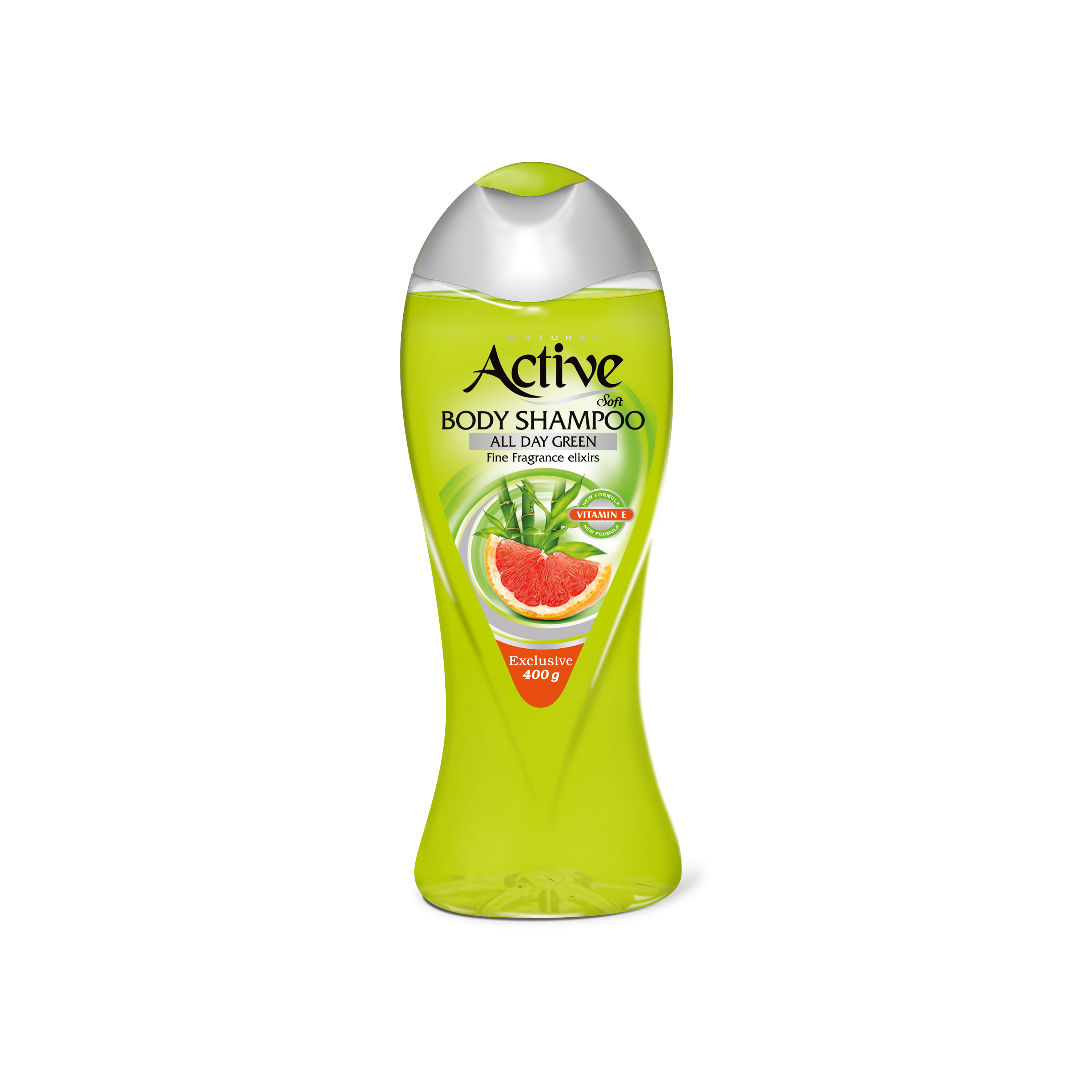 Active Հանքային Մարմնի Շամպուն (Բոլոր Օր Կանաչ) 400 գր.