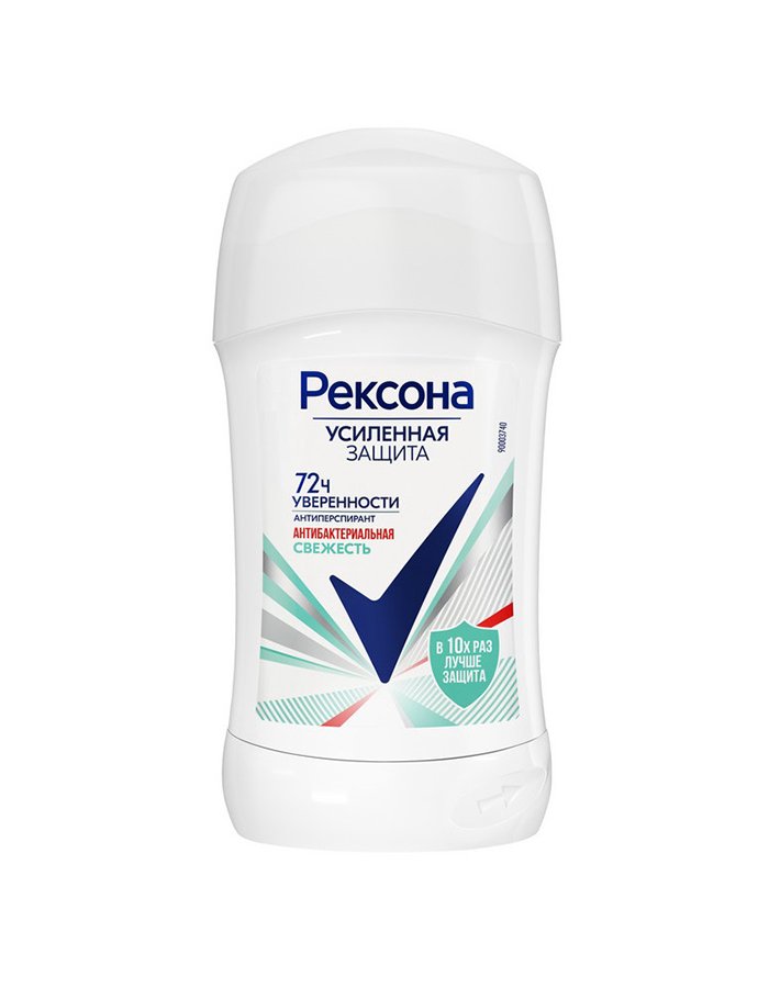 Դեզոդորանտ ստիկ կանացի Rexona Հակաբակտերիալ թարմություն 72ժ