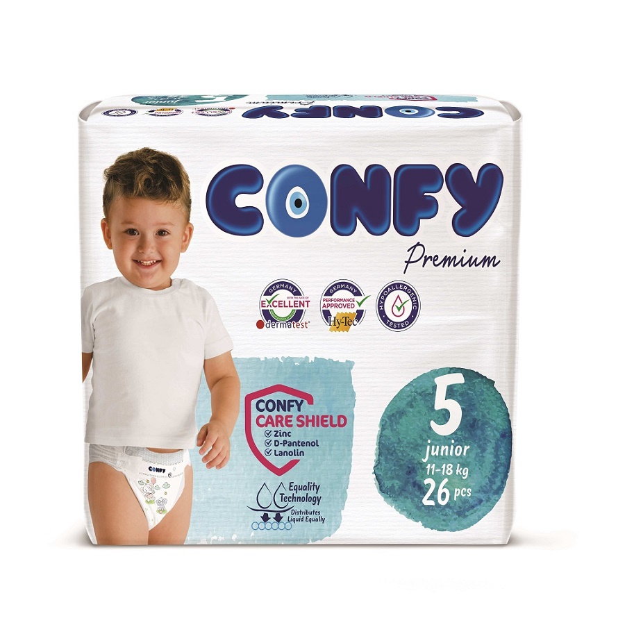 CONFY ՊՐԵՄԻՈՒՄ ՄԱՆԿԱԿԱՆ DIAPER(5) ՋՈՒՆԻՈՐ ԷԿՈ 26