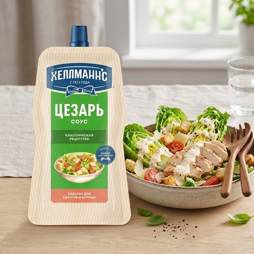 «Կեսար» սոուս, դասական բաղադրատոմս «Hellmann's» 200 գ
