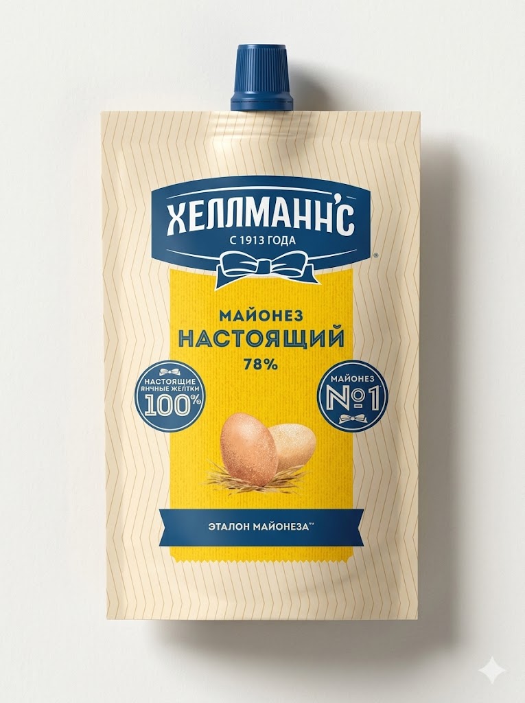 Mayonnaise դասական Hellmann's 300 գր.