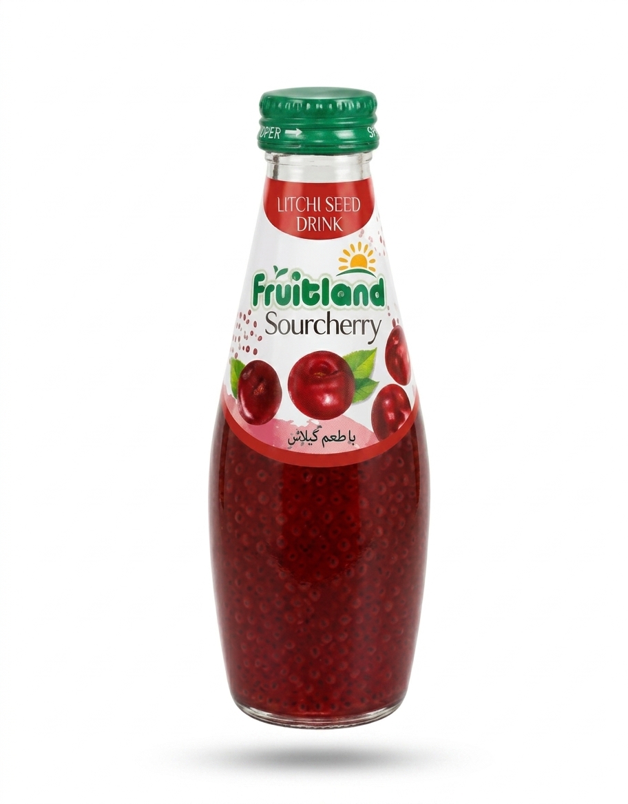 Թթու Բալ Basil Seeds Drink 300 մլ.