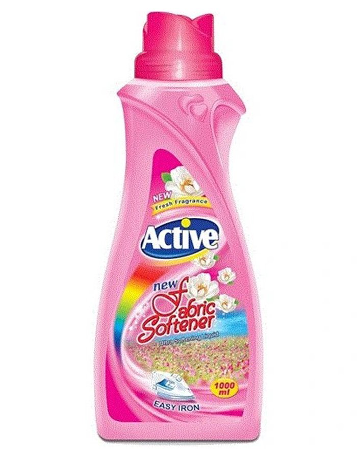 Լվացքի փափկեցնող միջոց վարդագույն «Active» 1 լ