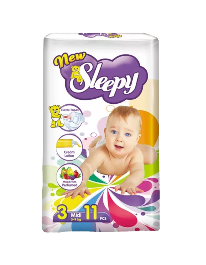 Մանկական Միջադիր  3-րդ համար Sleepy 11 հատ