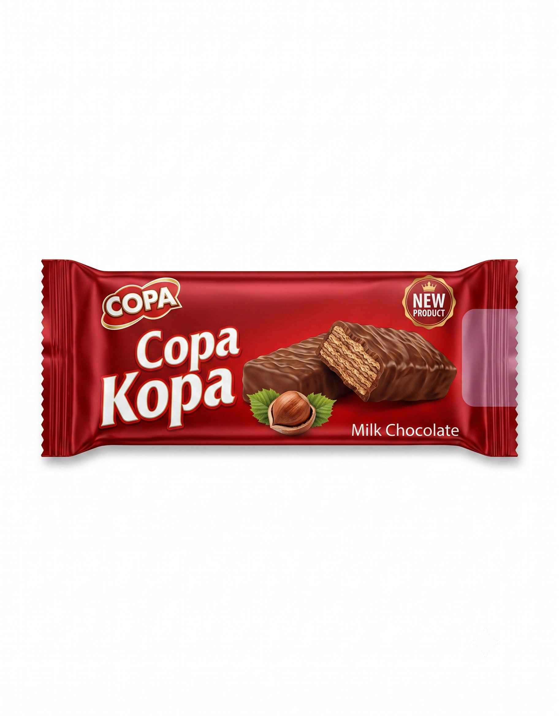 Կաթ Շոկոլադե wafer Copa 42 գր. (24 հատ)