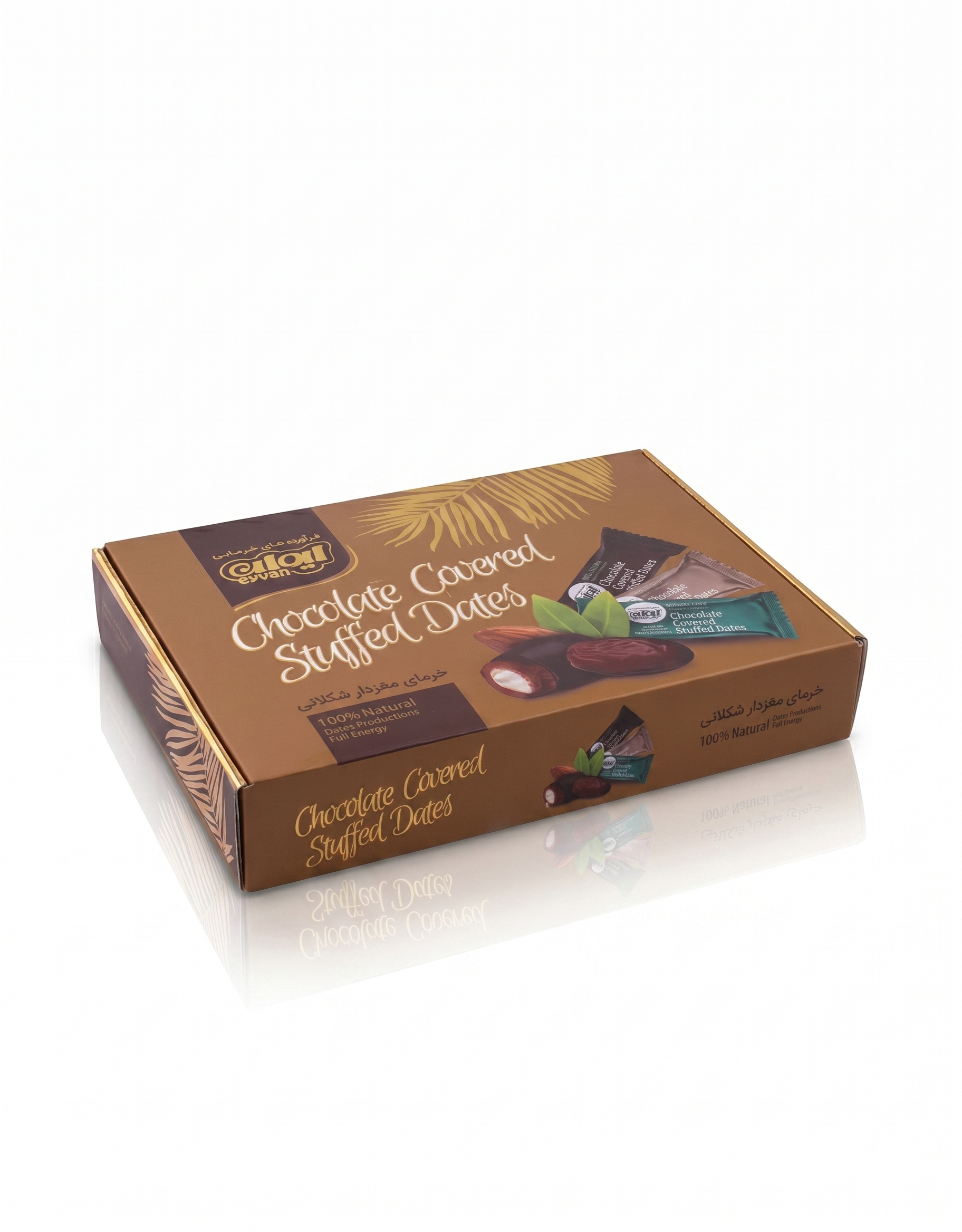 Eyvan Assorted Շոկոլադե Պատված Stuffed Արմավ Gift Box 450 գր.