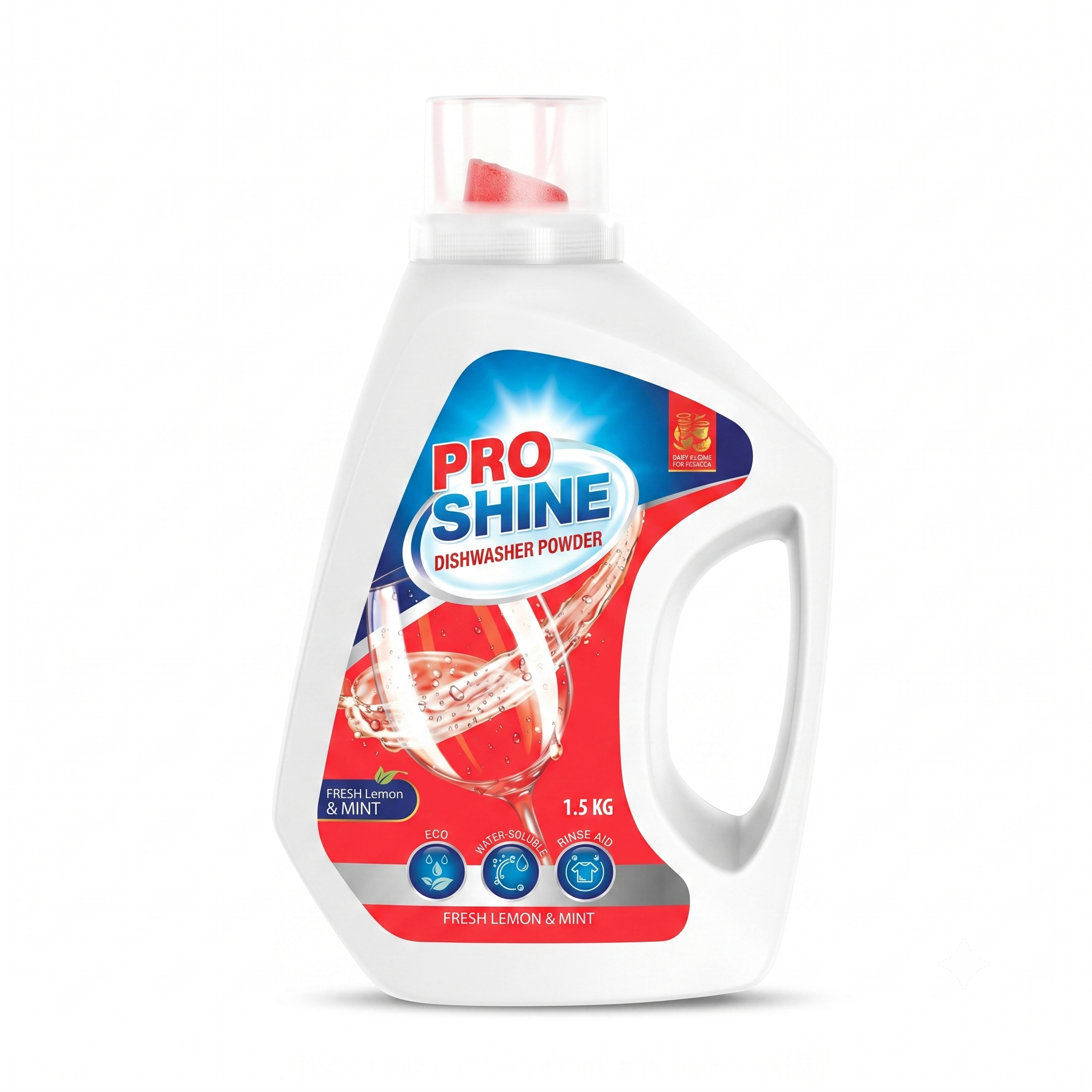 Ամանեղենի լվացքի մեքենայի փոշի, Pro Shine, 1000 գր.
