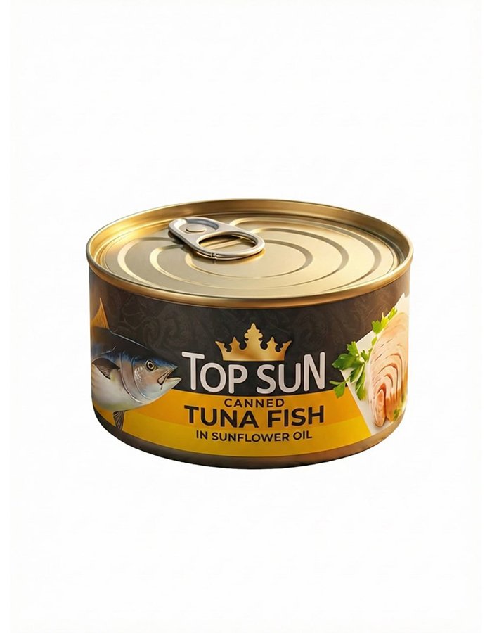 Թունա Պահածոյացված 185 գ | Top Sun