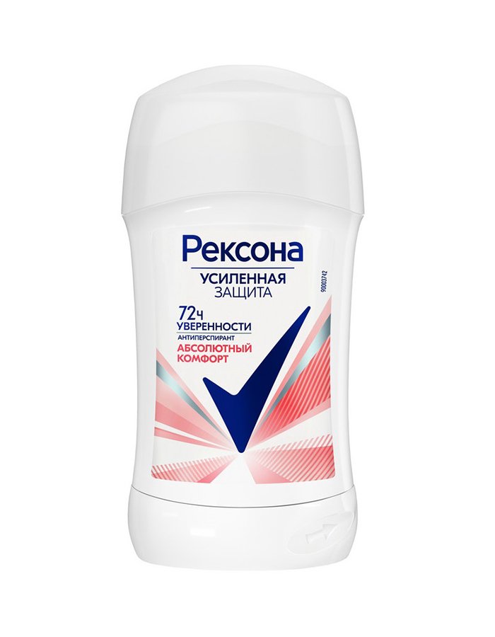 Դեզոդորանտ ստիկ կանացի Rexona Բացարձակ հարմարավետություն 72ժ