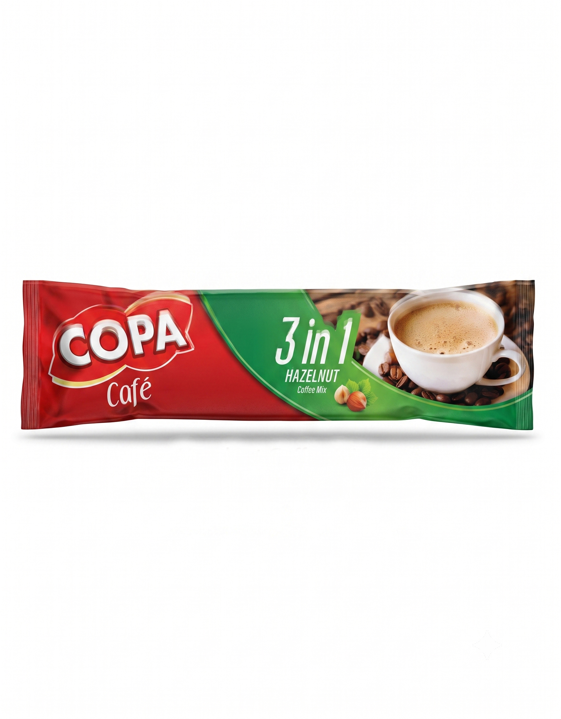 Արագ լուծվող Սուրճ Copacaffe Պնդուկ 18 գր.