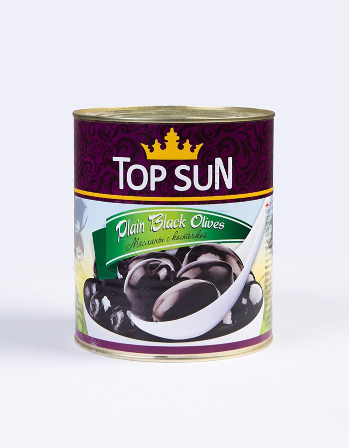 Սև Ձիթապտուղ Կորիզով Top Sun 3 կգ