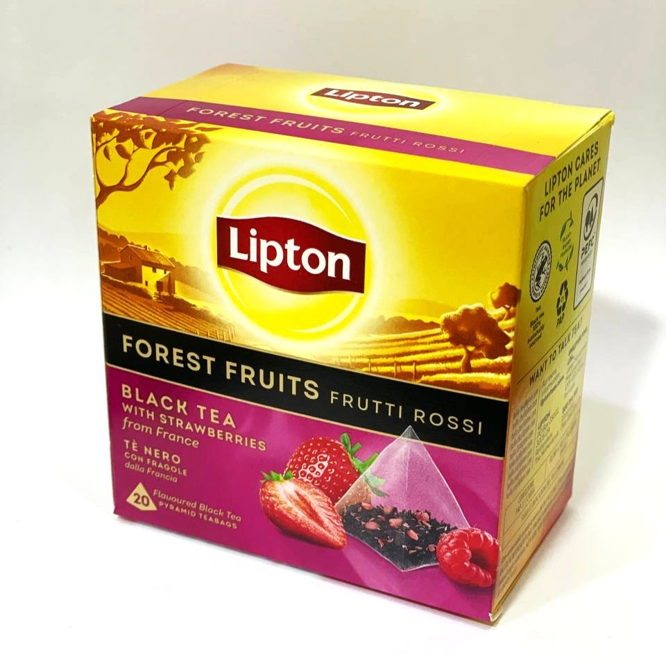 Lipton Սև Թեյ Forest Մրգային (20 Թեյի պարկուճներ)