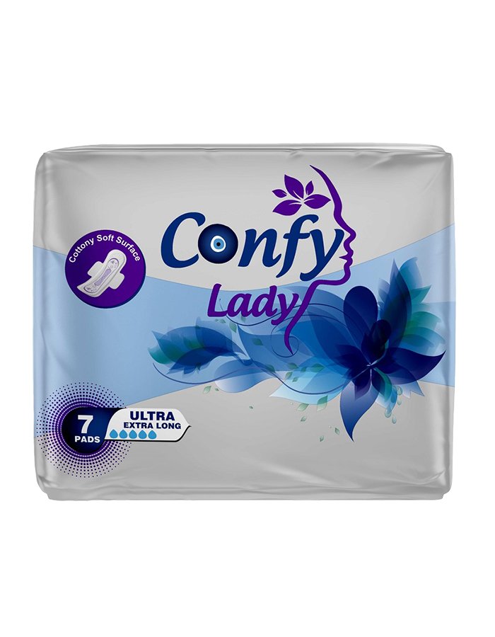 CONFY LADY Հիգիենիկ միջադիրներ Ultra Extra Long 7 հատ | Առավելագույն