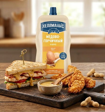 Hellmann's Մեղրա-մանանեխային սոուս, «Վառ համ»