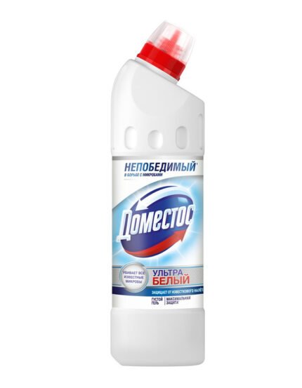 Մաքրող միջոց զուգարանի Ուլտրա Սպիտակ Domestos 500 մլ