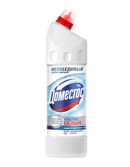 Մաքրող միջոց զուգարանի Ուլտրա Սպիտակ Domestos 1 լ