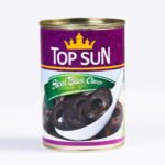 Ձիթապտուղ սև կտրատված Top Sun 425 մլ