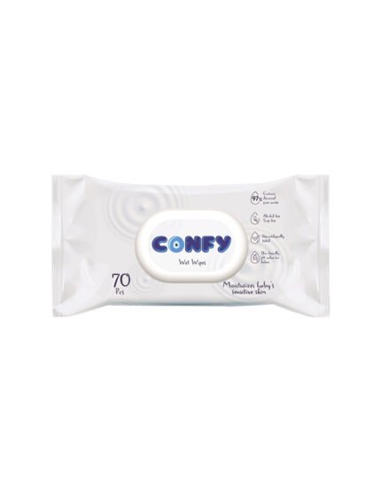 Խոնավ անձեռոցիկ Confy 97% 70 հ