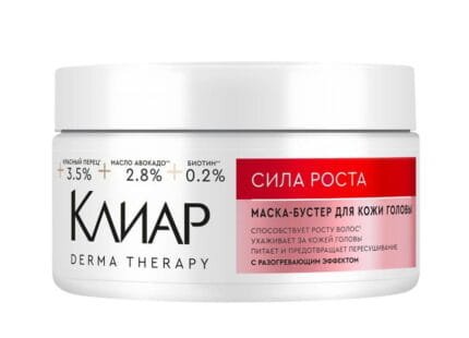 Маска для волос для кожи головы и волос «Clear», 300 мл