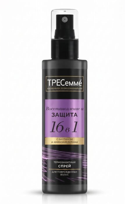 Спрей для волос термозащитный, восстанавливающий, для блеска «TRESemme», 190 мл